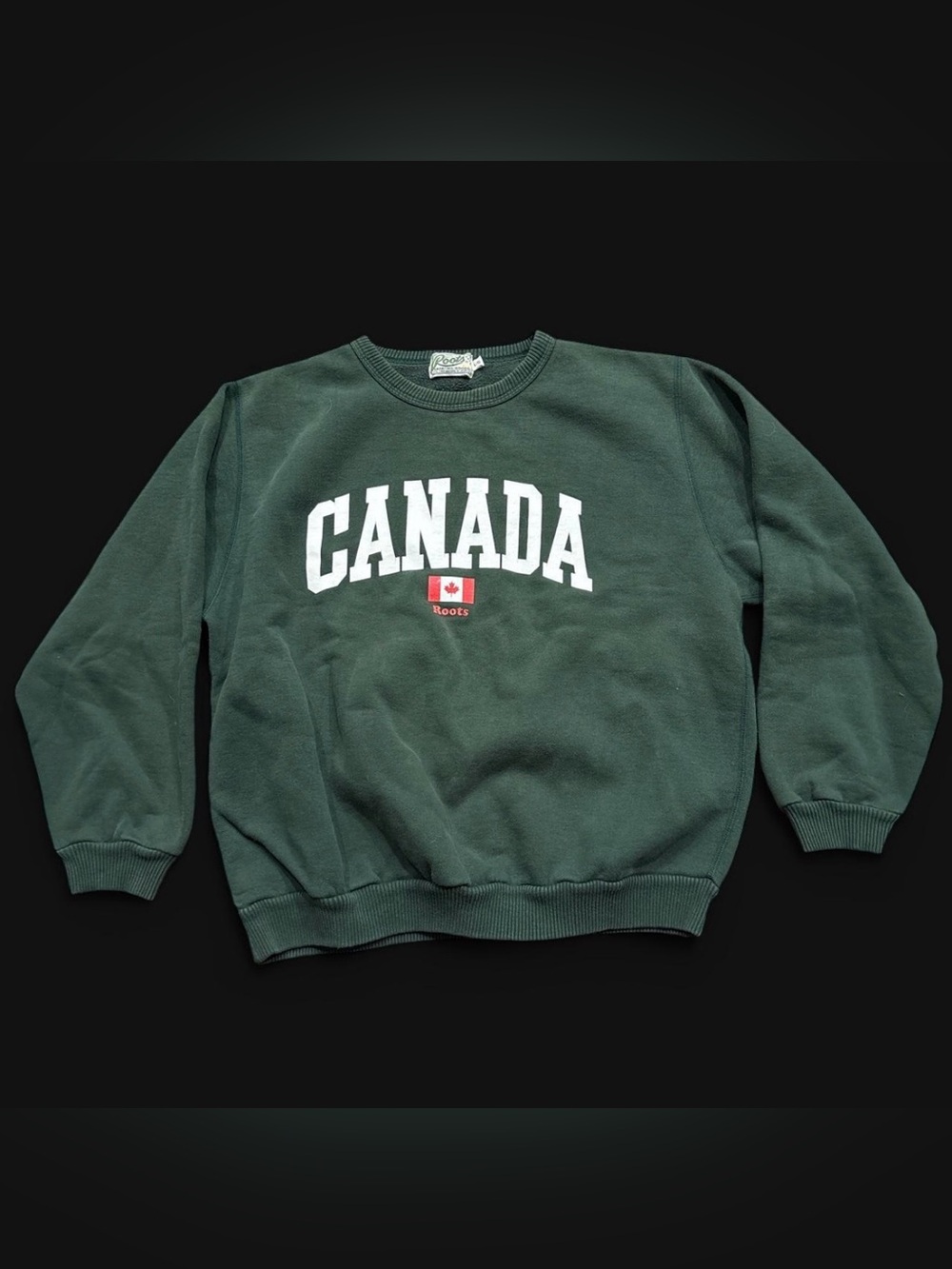Canada Graphic Crewneck Sweatshirt - Forest Green
